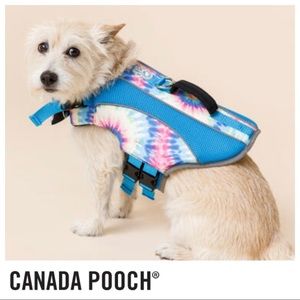NWT Canada Pooch Tie Dye Life Vest